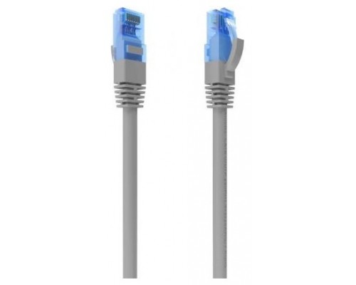 CABLE RED LATIGUILLO RJ45 CAT.6 UTP AWG26 CCA GRIS 10M