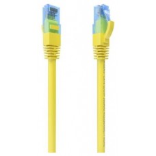 AISENS - CABLE DE RED LATIGUILLO RJ45 CAT.6 UTP AWG26 CCA, AMARILLO, 0.5M