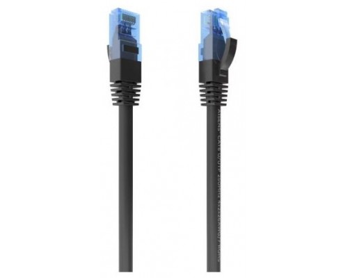 Aisens Cable RJ45 CAT.6 UTP AWG26 CCA Negro 0.75m