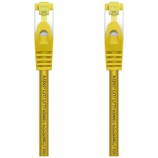 CABLE RED AISENS LATIGUILLO RJ45 LSZH CAT.7 SFTP PIMF 25CM AMARILLO