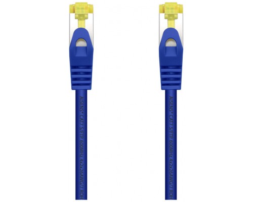 CABLE RED LATIGUILLO RJ45 LSZH CAT.7 SFTP AWG26 AZUL