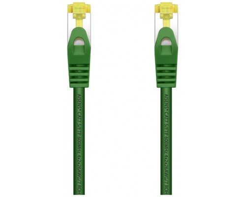 CABLE RED LATIGUILLO RJ45 LSZH CAT.7 SFTP AWG26 VERDE