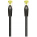 CABLE RED LATIGUILLO RJ45 LSZH CAT.7 SFTP AWG26 NEGRO