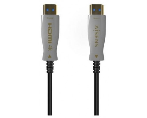 AISENS - CABLE 70M HDMI V2.0 AOC PREMIUM ALTA VELOCIDAD / HEC 4K@60HZ 4:4:4 18GBPS, A/M-A/M, NEGRO