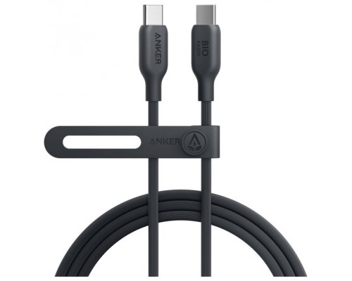 CABLE ANKER 543 USB-C A USB-C CABLE BIO-BASED 1,8M 140W NEGRO