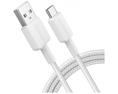 CABLE ANKER 322 USB-A A USB-C 1,8M BLANCO