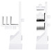 SOPORTE PARA VGA UNIVERSAL ABYSM AB451001 BLANCO