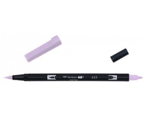 ROTULADOR DOBLE PUNTA PINCEL COLOR PURPLE SAGE TOMBOW ABT-623 (Espera 4 dias)