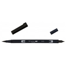 ROTULADOR DOBLE PUNTA PINCEL COLOR NEGRO TOMBOW ABT-N15 (Espera 4 dias)