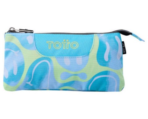 ESTUCHE 3 COMPARTIMENTOS TABLERO HAPPY FLOW TOTTO AC52ECO012-2416Z-2AU (Espera 4 dias)
