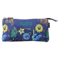 ESTUCHE 3 COMPARTIMENTOS TABLERO TELLO TOTTO AC52ECO012-2416Z-8JZ (Espera 4 dias)