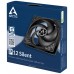 VENTILADOR 12CM ARCTIC P12 SILENT NEGRO (Espera 4 dias)