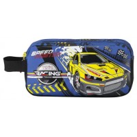 ESTUCHE ESCOLAR DE CARRERAS DE COCHES TOTTO AJ52VLC001-2310-6J7U (Espera 4 dias)