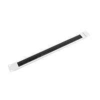 BRUSH PANEL LANBERG 1U GRIS 19""