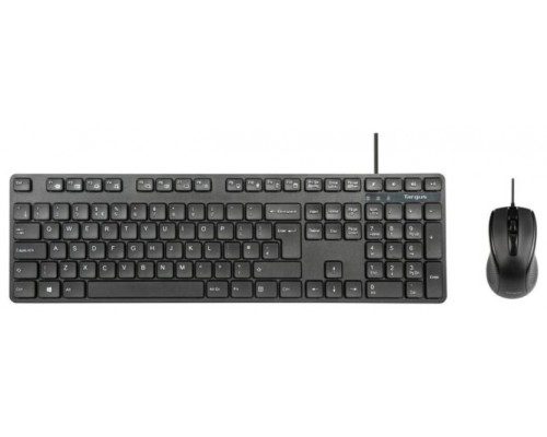 COMBO TECLADO + RATON AKM622ES TARGUS CON CABLE USB