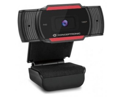 WEBCAM FHD CONCEPTRONIC AMDIS04 1080P USB FOCO FIJO 