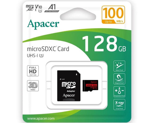 APACER-MICROSD 128GB AP128GMCSX-1196 APACER-MICROSD 128GB AP128GMCSX