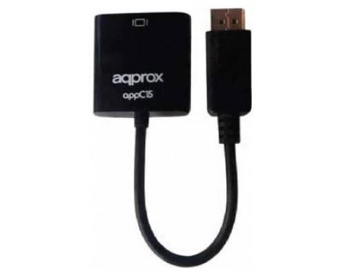 ADAPTADOR DISPLAYPORT A VGA APPROX  APPC15