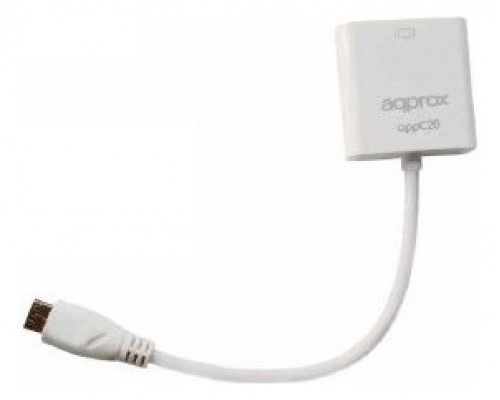 ADAPTADOR MINI HDMI A VGA APPROX (Espera 4 dias)