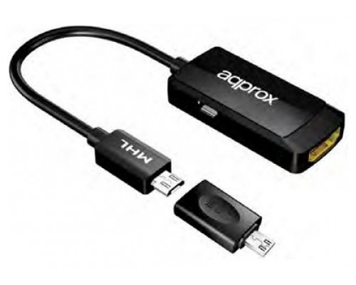 ADAPTADOR MHL 3.0 4K A HDMI APPROX (Espera 4 dias)