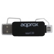 approx APPC33 Adaptador microSD/SD/MMC a USB/micro