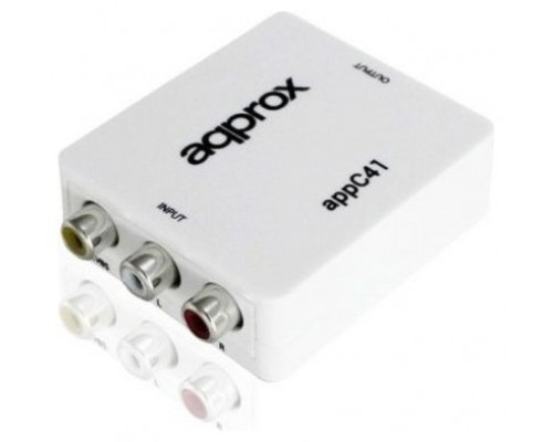 ADAPTADOR RCA A HDMI APPROX (Espera 4 dias)