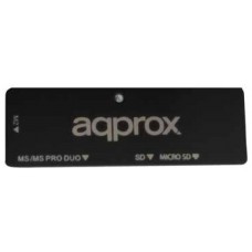 MULTILECTOR EXTERNO USB2.0 APPROX APPCR01B TARJETAS (Espera 4 dias)