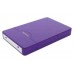 CAJA EXTERNA USB 2.5"" SATA SCREWLESS MORADO APPROX (Espera 4 dias)