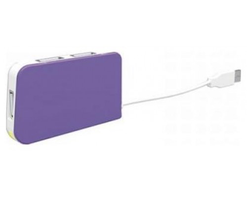 HUB 4 PUERTOS USB TRAVEL MORADO APPROX (Espera 4 dias)