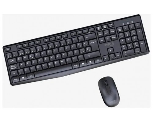 TECLADO Y MOUSE APPROX WIRELESS APPMX420B 2.4GHz