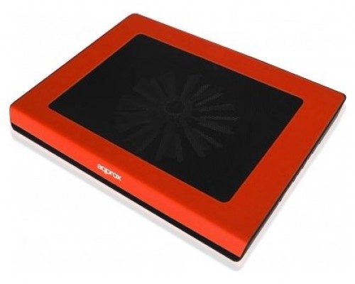 LAPTOP COOLER PAD 14"" 2 LEDS ROJO APPROX (Espera 4 dias)