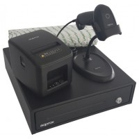 KIT TPV APPROX CAJON APPCASH33 NEGRO + SCAN APPLS11AS