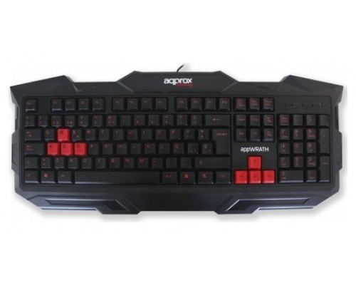 TECLADO APPROX GAMING APPWRATH ALTURA TECLAS