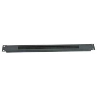 2LAN Panel Pasacables de Cepillo 19" 1U Metal