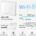 ROUTER WIFI MOVIL 4G+ LTE TP-LINK ARCHER MX700 AX1500-16017 ROUTER WIFI MOVIL 4G+ LTE TP-LINK ARCHER MX700 AX1500