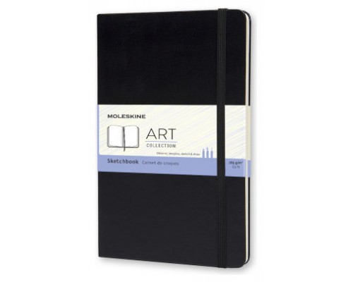 CUADERNO DE BOCETOS NEGRO M (11,5X18CM) MOLESKINE ARTQP054 MOLESKINE ARTQP054 (Espera 4 dias)