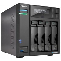 NAS ASUSTOR TOWER 4 BAY NAS QUAD-CORE 2.0GHZ DUAL 2.5GBE PORTS 4GB RAM DDR4