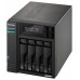 NAS ASUSTOR TOWER 4 BAY NAS QUAD-CORE 2.0GHZ DUAL 2.5GBE PORTS 4GB RAM DDR4