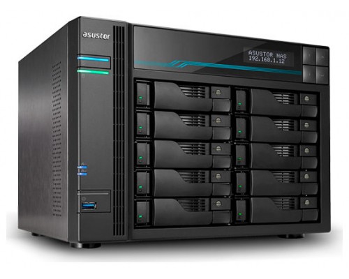SERVIDOR NAS ASUSTOR LOCKESTOR PRO AS7110T 10 BAHIAS