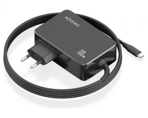 CARGADOR AISENS ASCH-1PD100WL50-BK