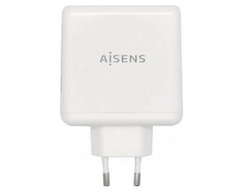 AISENS - CARGADOR 48W 1xUSB-C PD3.0 30W 1xUSB-A QC3.0 18W BLANCO