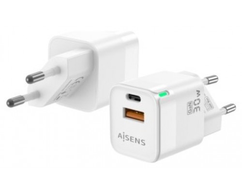 CARGADOR AISENS ASCH-30W2P004-W