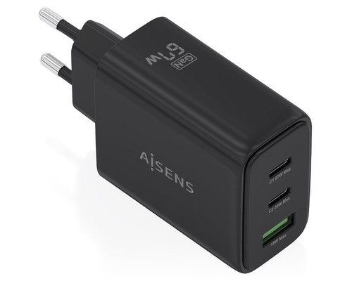 CARGADOR AISENS ASCH-67W3P087-BK-1192 CARGADOR AISENS ASCH-67W3P087-BK