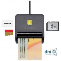 LECTOR TARJETA DNI - SIM SD Micro SD MMC RSMMC MMC