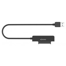 AISENS -ADAPTADOR SATA A USB-A USB 3.0/USB3.1 GEN1 PARA DISCOS DUROS 2.5 NEGRO