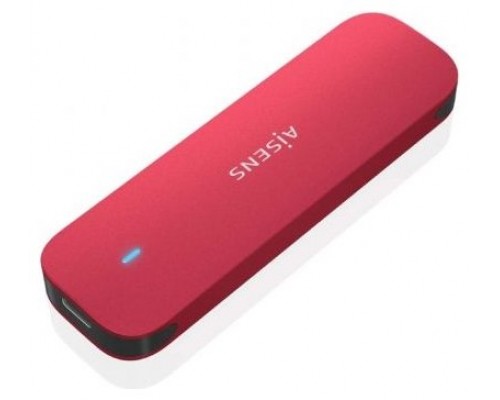 AISENS - CAJA EXTERNA M.2 (NGFF) ASM2-027RED NVMe A USB3.2 GEN2, ROJO