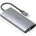 AISENS - USB-C DOCK 10 EN 1, USB-C A 1xHDMI, 1xDISPLAYPORT, 1xRJ45, 1xUSB-A 10G, 1xUSB-A 5G, 2xUSB-C 10G, 1xUSB-C PD100W, 1xSD, 1xMICRO SD, GRIS, 20CM-2593 AISENS - USB-C DOCK 10 EN 1, USB-C A 1xHDMI, 1xDISPLAYPORT, 1xRJ45, 1xUSB-A 10G, 1xUSB-A 5G, 2xUSB-C 10G, 1xUSB-C PD100W, 1xSD, 1xMICRO SD, GRIS, 20CM