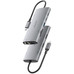 AISENS - USB-C DOCK 10 EN 1, USB-C A 1xHDMI, 1xDISPLAYPORT, 1xRJ45, 1xUSB-A 10G, 1xUSB-A 5G, 2xUSB-C 10G, 1xUSB-C PD100W, 1xSD, 1xMICRO SD, GRIS, 20CM-2593 AISENS - USB-C DOCK 10 EN 1, USB-C A 1xHDMI, 1xDISPLAYPORT, 1xRJ45, 1xUSB-A 10G, 1xUSB-A 5G, 2xUSB-C 10G, 1xUSB-C PD100W, 1xSD, 1xMICRO SD, GRIS, 20CM