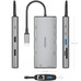 AISENS - USB-C DOCK 10 EN 1, USB-C A 1xHDMI, 1xDISPLAYPORT, 1xRJ45, 1xUSB-A 10G, 1xUSB-A 5G, 2xUSB-C 10G, 1xUSB-C PD100W, 1xSD, 1xMICRO SD, GRIS, 20CM-2593 AISENS - USB-C DOCK 10 EN 1, USB-C A 1xHDMI, 1xDISPLAYPORT, 1xRJ45, 1xUSB-A 10G, 1xUSB-A 5G, 2xUSB-C 10G, 1xUSB-C PD100W, 1xSD, 1xMICRO SD, GRIS, 20CM