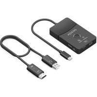 AISENS - DOCKING USB-C A HDMI 1080P@60Hz (INALAMBRICO) 30M, 1xHDMI 4K60HZ (Cable) 2xUSB-C 1xUSB-A 1xUSB-C PD 100W, NEGRO-2594 AISENS - DOCKING USB-C A HDMI 1080P@60Hz (INALAMBRICO) 30M, 1xHDMI 4K60HZ (Cable) 2xUSB-C 1xUSB-A 1xUSB-C PD 100W, NEGRO